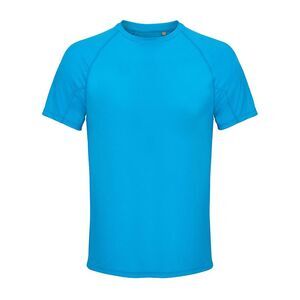 SOLS Unisex Adult Performance Ripstop T-Shirt / Aqua